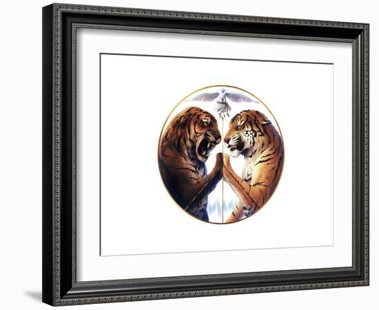 Peace-JoJoesArt-Framed Giclee Print