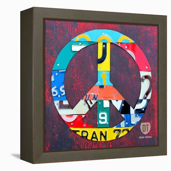 Peace-Design Turnpike-Framed Premier Image Canvas