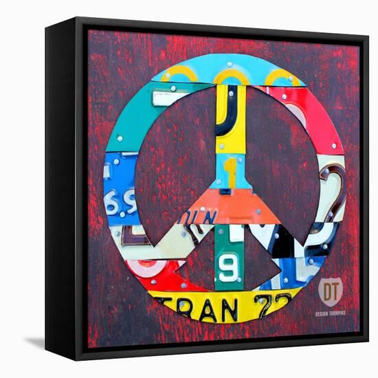 Peace-Design Turnpike-Framed Premier Image Canvas