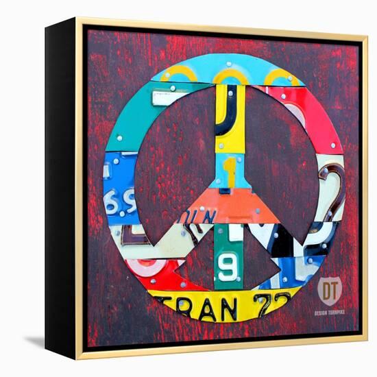 Peace-Design Turnpike-Framed Premier Image Canvas