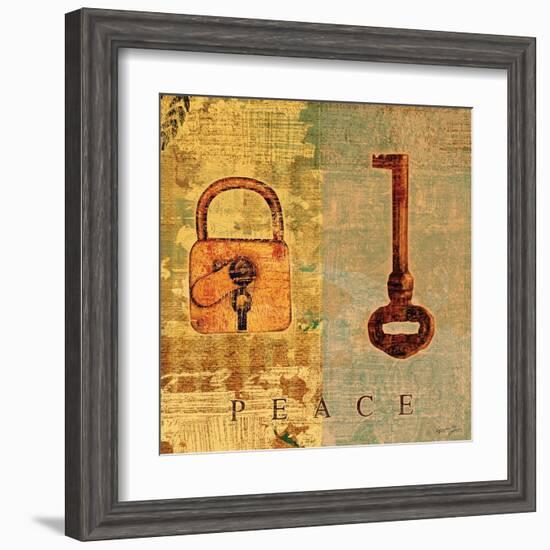 Peace-Eric Yang-Framed Art Print