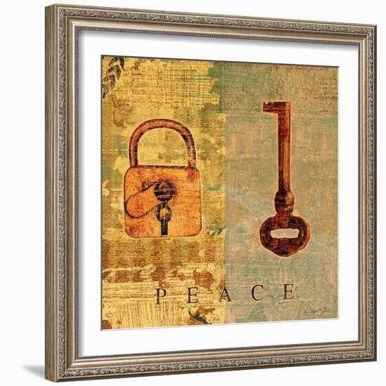 Peace-Eric Yang-Framed Art Print