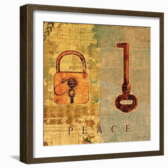 Peace-Eric Yang-Framed Art Print