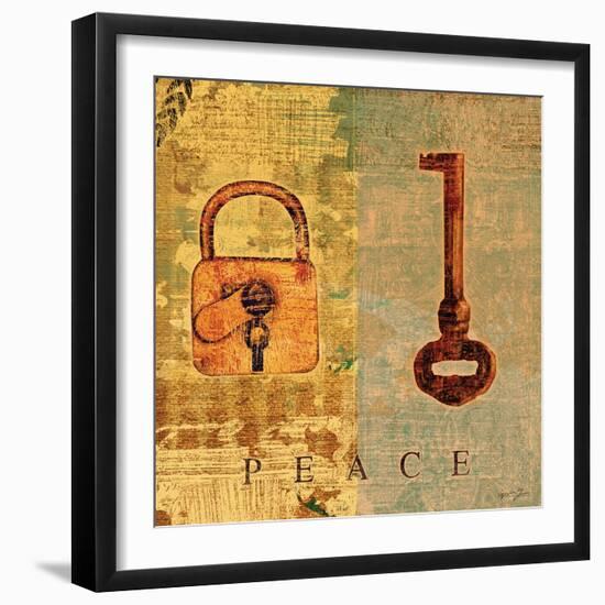 Peace-Eric Yang-Framed Art Print