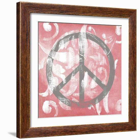 Peace-Hakimipour-ritter-Framed Art Print