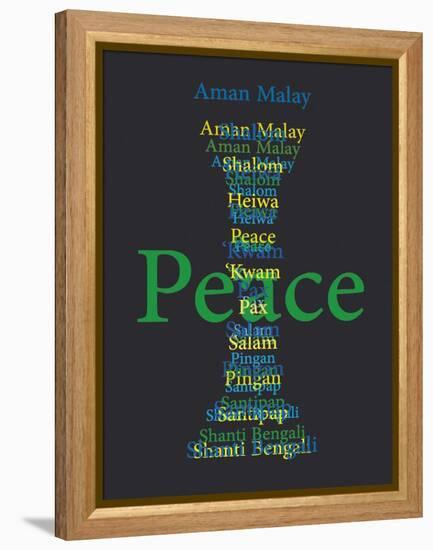 Peace-Whoartnow-Framed Premier Image Canvas