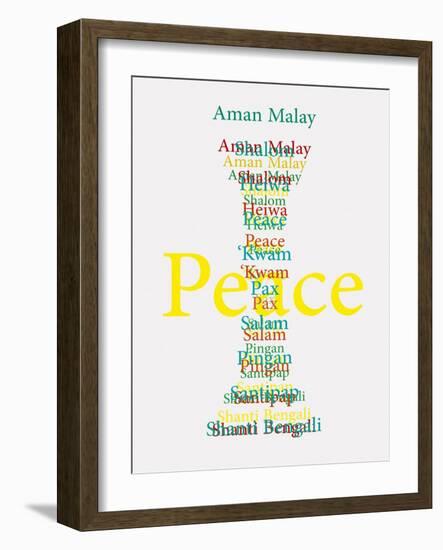 Peace-Whoartnow-Framed Giclee Print