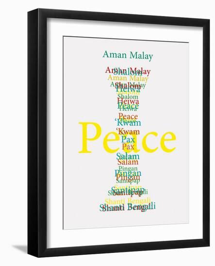 Peace-Whoartnow-Framed Giclee Print