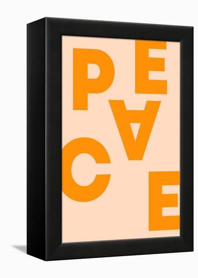 Peace-Incado-Framed Stretched Canvas