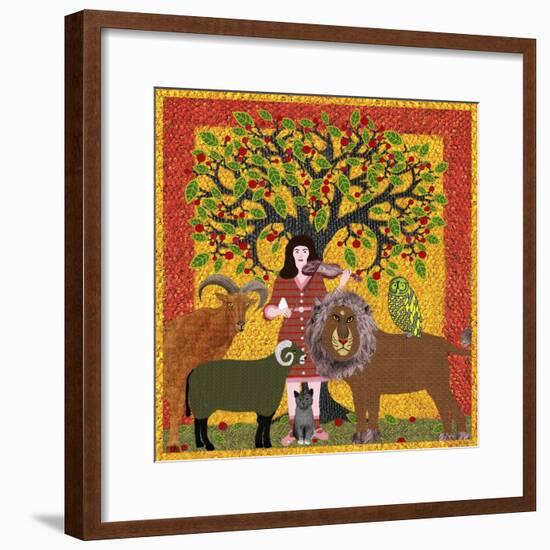 Peaceable Kingdom 12-David Sheskin-Framed Premium Giclee Print