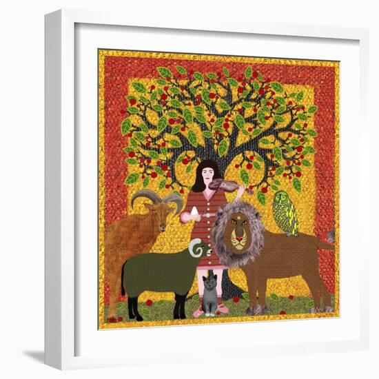 Peaceable Kingdom 12-David Sheskin-Framed Giclee Print