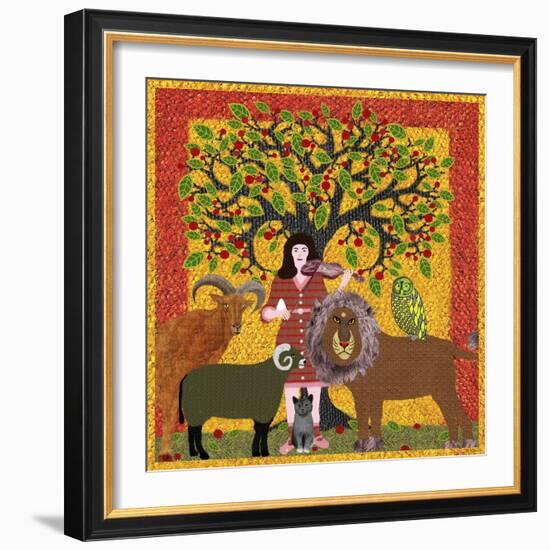 Peaceable Kingdom 12-David Sheskin-Framed Giclee Print