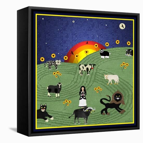 Peaceable Kingdom 15-David Sheskin-Framed Premier Image Canvas