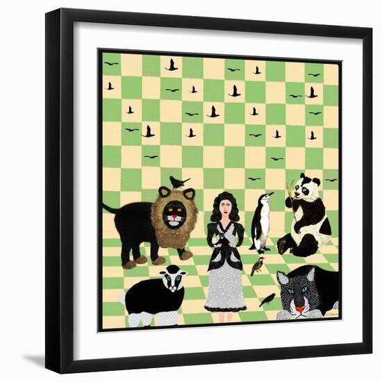 Peaceable Kingdom 17-David Sheskin-Framed Giclee Print