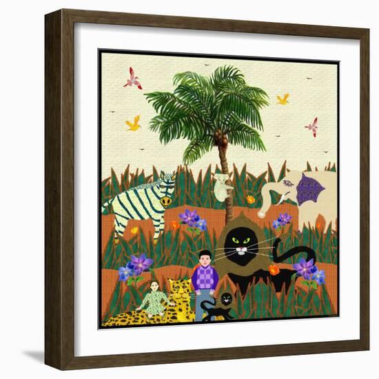 Peaceable Kingdom 22-David Sheskin-Framed Giclee Print