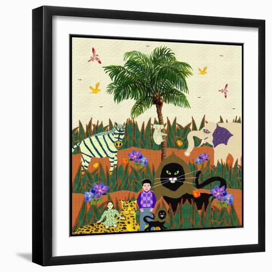 Peaceable Kingdom 22-David Sheskin-Framed Giclee Print