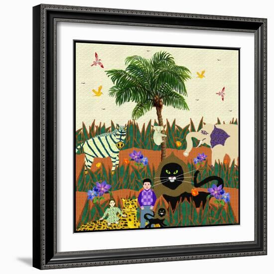 Peaceable Kingdom 22-David Sheskin-Framed Giclee Print