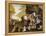 Peaceable Kingdom, by Edward Hicks, c. 1834, American painting,-Edward Hicks-Framed Stretched Canvas