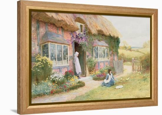 Peaceful Afternoon-Arthur Claude Strachan-Framed Premier Image Canvas