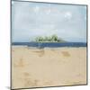 Peaceful Beach 2-David Dauncey-Mounted Giclee Print