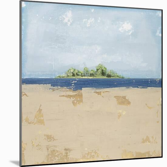Peaceful Beach 2-David Dauncey-Mounted Giclee Print