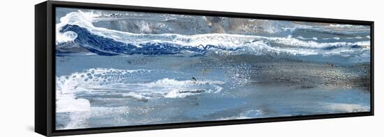 Peaceful Blue II-Lila Bramma-Framed Stretched Canvas