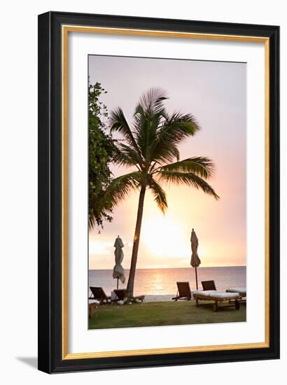 Peaceful Caribbean II-Karyn Millet-Framed Photo