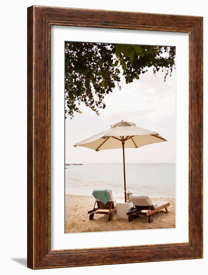 Peaceful Caribbean III-Karyn Millet-Framed Photo