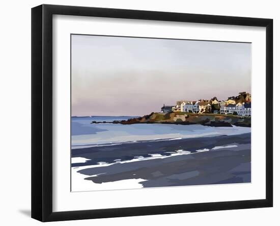 Peaceful Coast-Emily Kalina-Framed Art Print