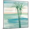 Peaceful Dusk II Tropical-Chris Paschke-Mounted Art Print