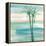 Peaceful Dusk II Tropical-Chris Paschke-Framed Stretched Canvas