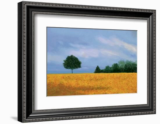 Peaceful Field-Herb Dickinson-Framed Photographic Print