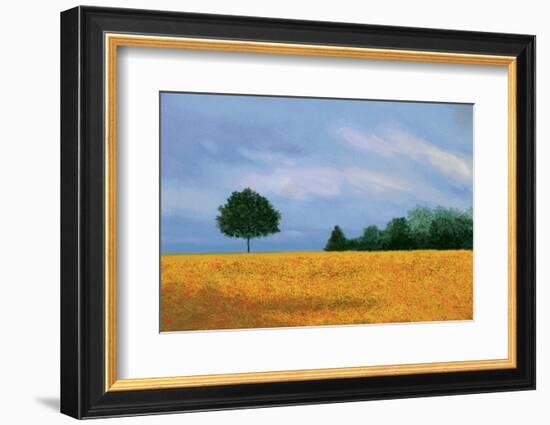 Peaceful Field-Herb Dickinson-Framed Photographic Print