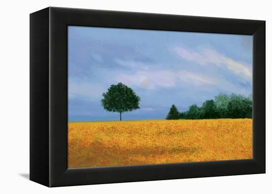 Peaceful Field-Herb Dickinson-Framed Premier Image Canvas