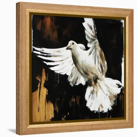 Peaceful Flight-Sydney Edmunds-Framed Premier Image Canvas