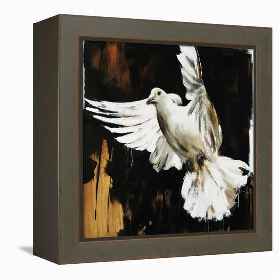 Peaceful Flight-Sydney Edmunds-Framed Premier Image Canvas