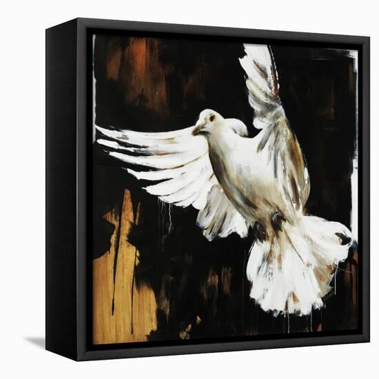 Peaceful Flight-Sydney Edmunds-Framed Premier Image Canvas