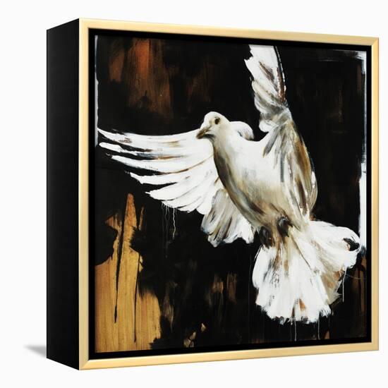 Peaceful Flight-Sydney Edmunds-Framed Premier Image Canvas