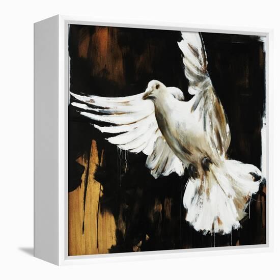 Peaceful Flight-Sydney Edmunds-Framed Premier Image Canvas