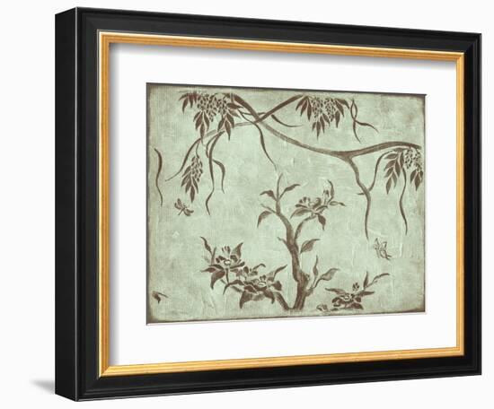 Peaceful Garden II-Nancy Slocum-Framed Art Print