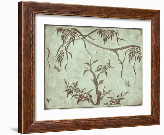 Peaceful Garden II-Nancy Slocum-Framed Art Print