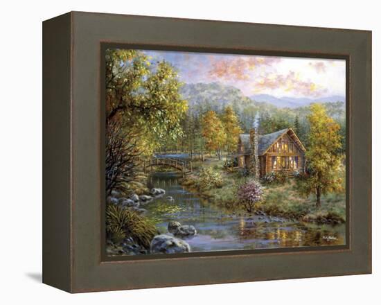 Peaceful Grove-Nicky Boehme-Framed Premier Image Canvas