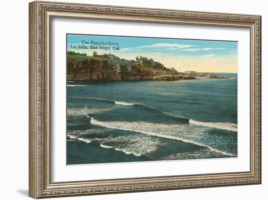 Peaceful La Jolla Cove, California-null-Framed Art Print