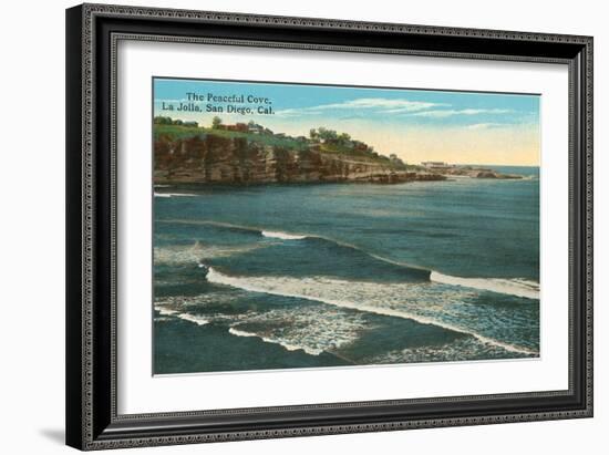 Peaceful La Jolla Cove, California-null-Framed Art Print