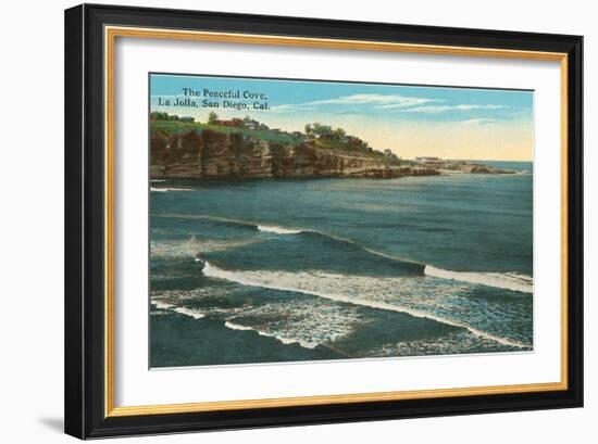 Peaceful La Jolla Cove, California-null-Framed Art Print