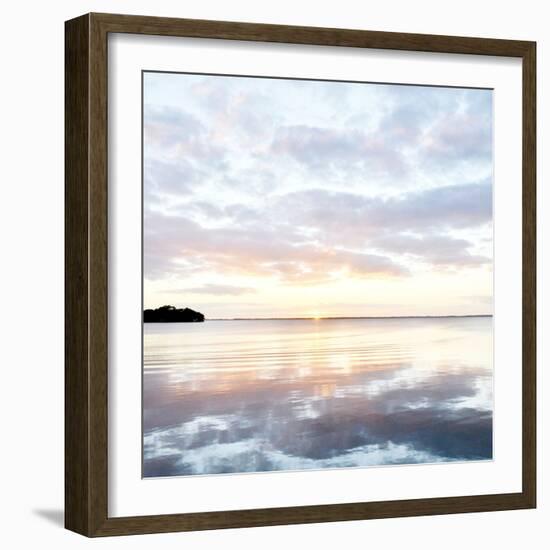 Peaceful Lake-Bruce Nawrocke-Framed Photo