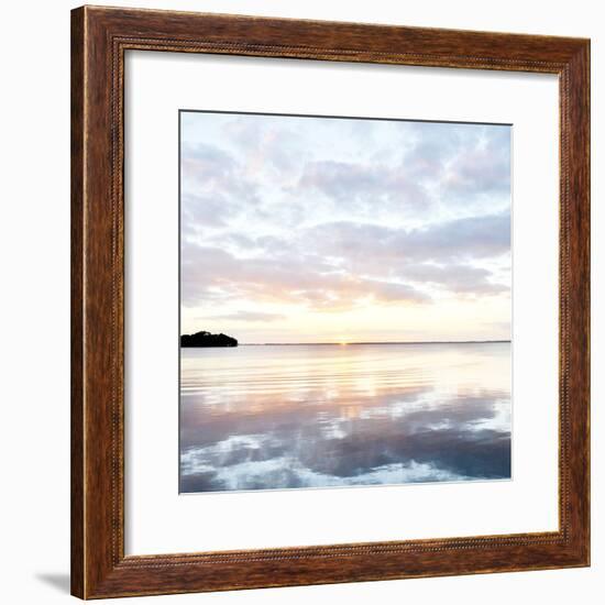 Peaceful Lake-Bruce Nawrocke-Framed Photo