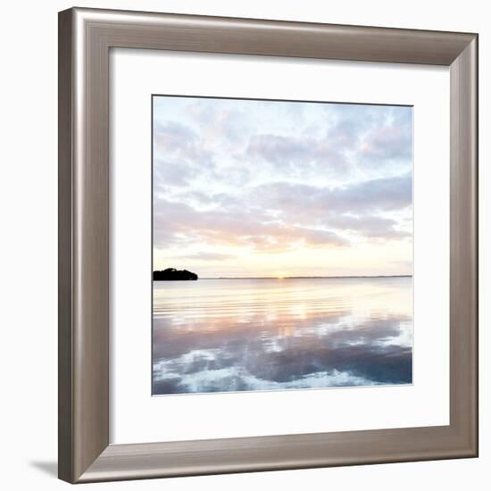 Peaceful Lake-Bruce Nawrocke-Framed Photo