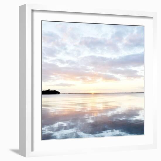 Peaceful Lake-Bruce Nawrocke-Framed Photo