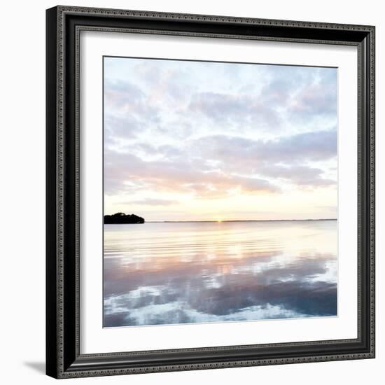 Peaceful Lake-Bruce Nawrocke-Framed Photo